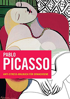 Pablo Picasso. Anti-Stress-Malbuch für Erwachsene