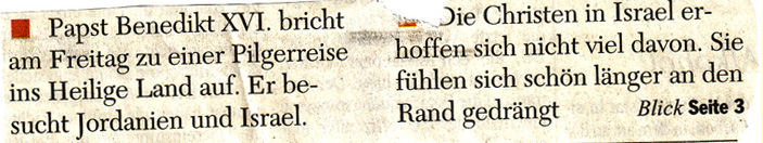 Textausschnitt 1 aus dem Kölner Stadt-Anzeiger